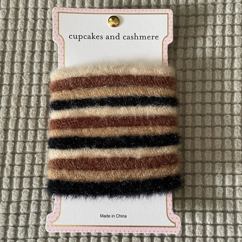 Cupcake and cashmere hair ties